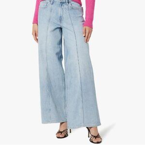 The Drop Frida Size 34 Relax Fit Flare Jeans Indigo Blue NWT